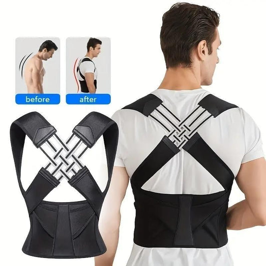 Adjustable Back Posture Corrector/ Slouching Relieve Pain Belt Women&Men